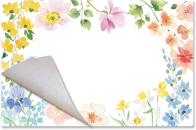 Watercolor Florals Placemats - Manteles Individuales