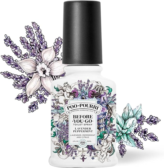 Poo-Pourri Lavender Peppermint, 2 Fl Oz - Lavender, Peppermint and Citrus