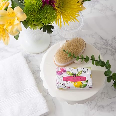 Via Mercato Soap Bar No. 1 - Bergamot, Patchouli & Rosewood - Jabón en Barra