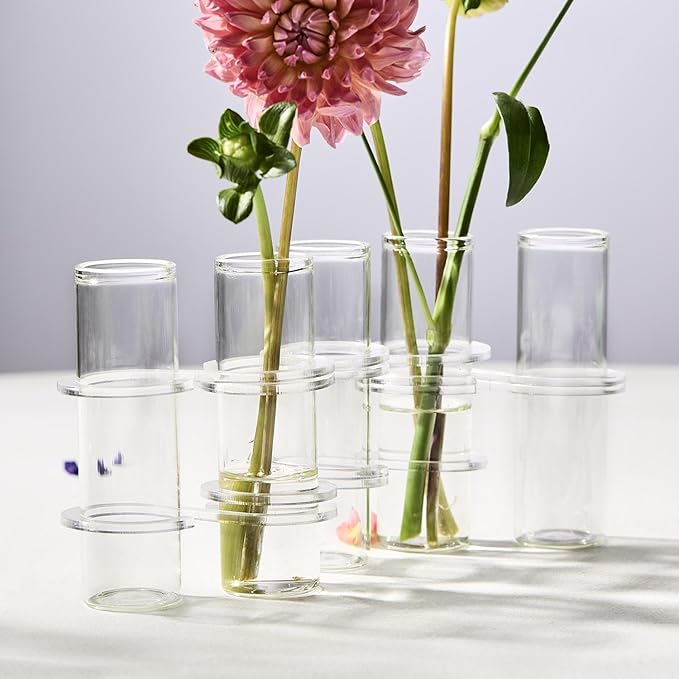 S/5 Hinged Vases in GB / 5 jarrones con bisagra