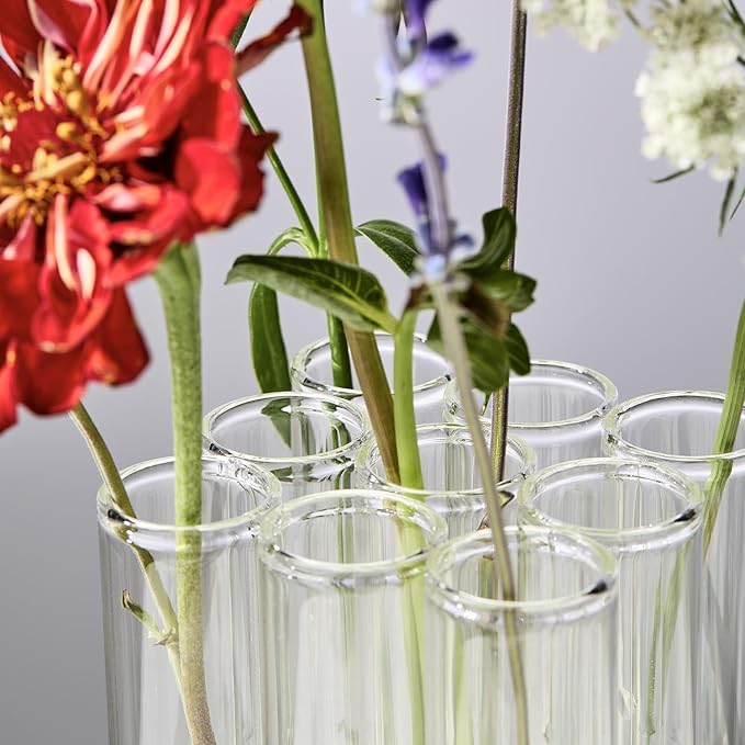 Connected Tube Vase in GB / Jarrones conectados tubulares