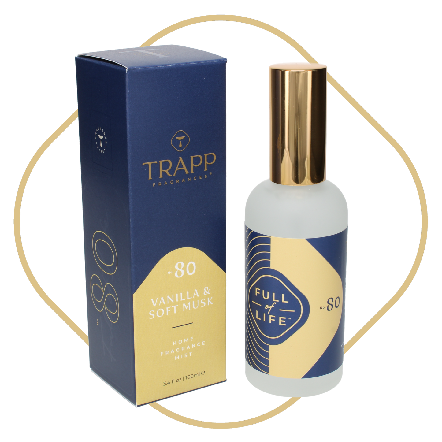 No. 80 Vanilla & Soft Musk 3.4 oz. Fragrance Mist