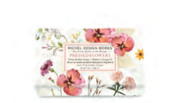 MDW PRESSED FLOWERS MEDIUM Bath Soap Bar