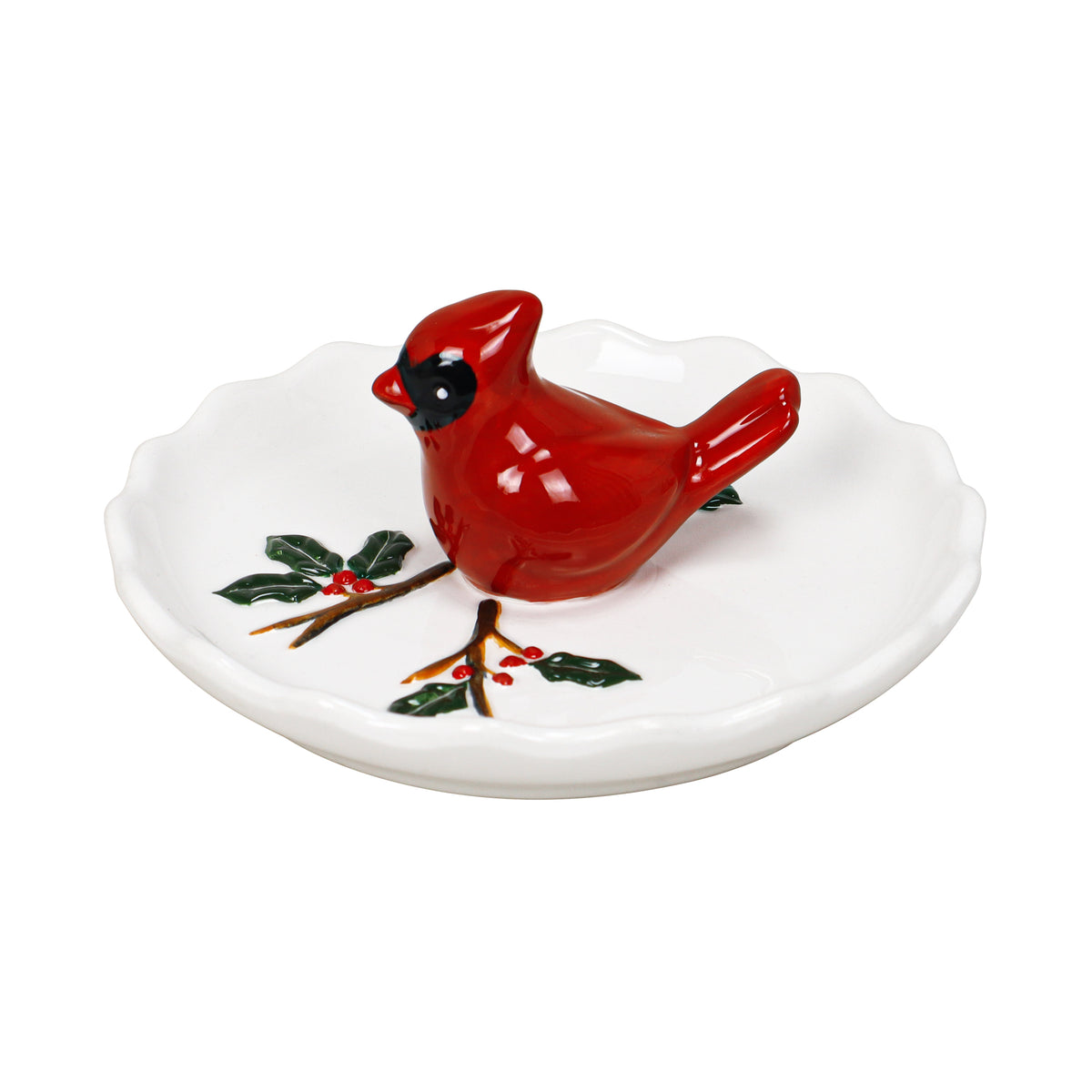 Cardinal Trinket Tray - Plato