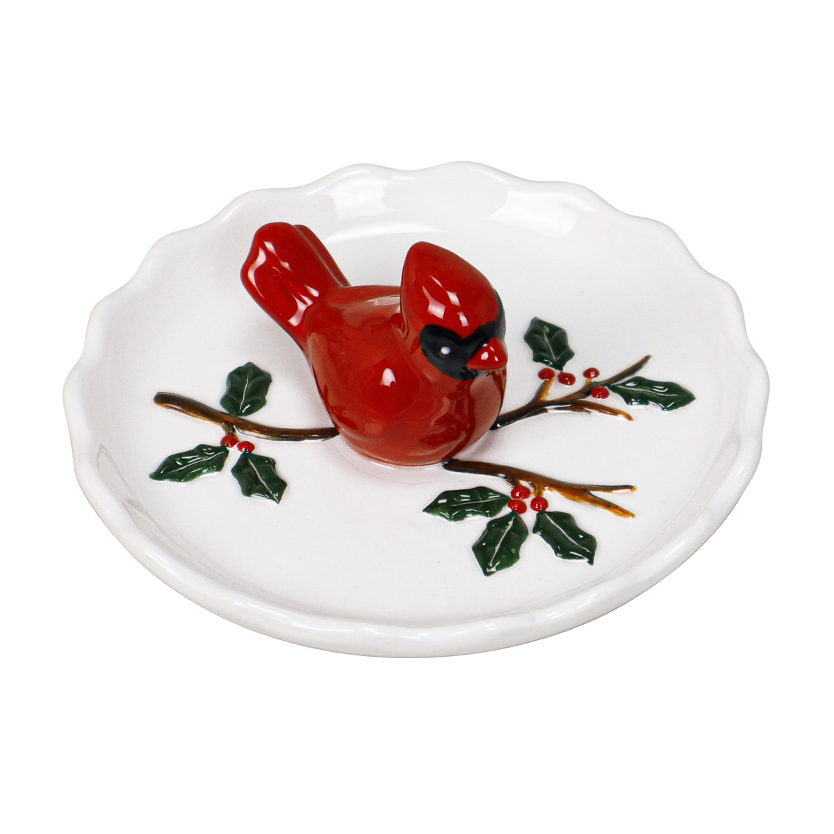 Cardinal Trinket Tray - Plato