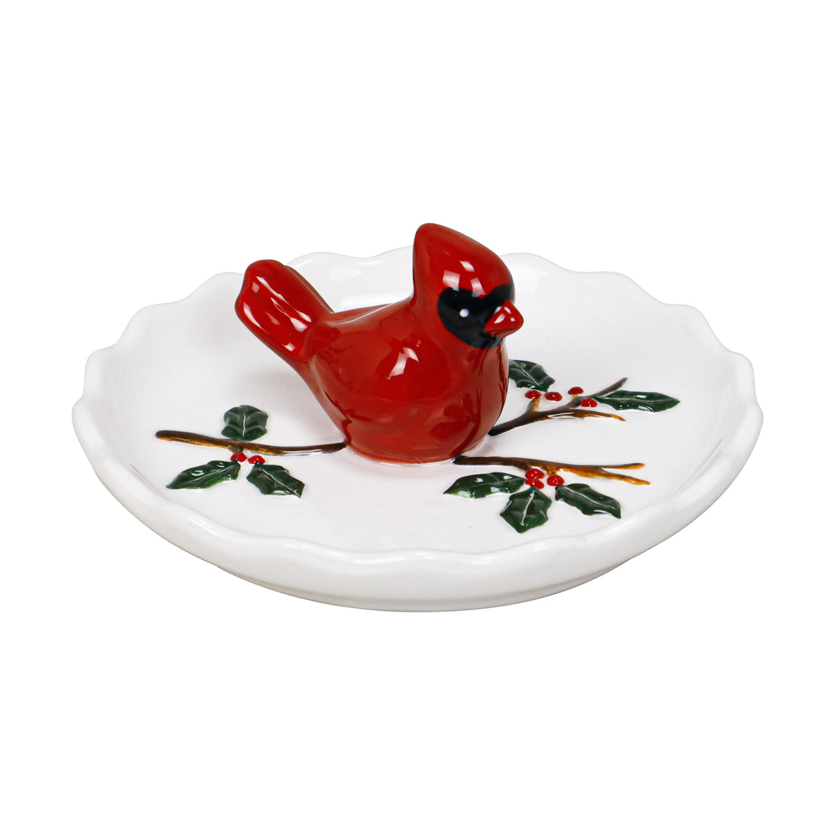 Cardinal Trinket Tray - Plato