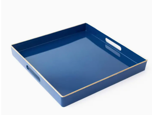 Square Tray - Navy - Bandeja Cuadrada