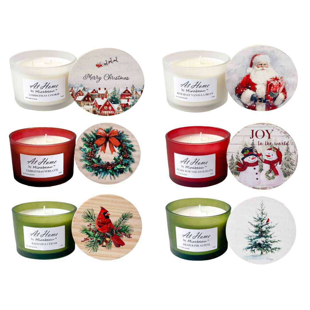 12oz Joyful Traditions Candle - Vela