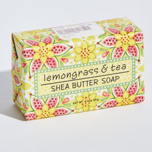 6.4OZ WRAP GARDEN SOAP LEMONGRA