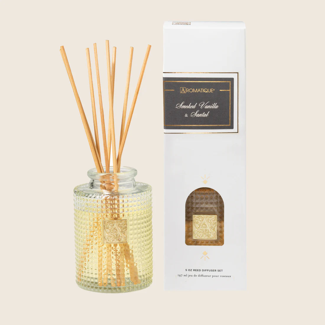 Smoked Vanilla & Santal - Reed Diffuser Set