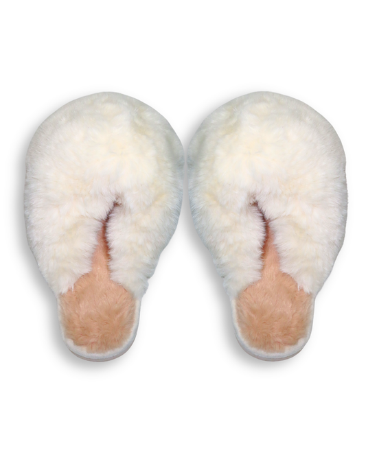 White Super Fluffy Slipper - Pantuflas