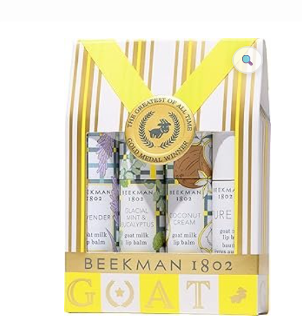 Goat Milk Lip Balm 4-Pc Gift Set