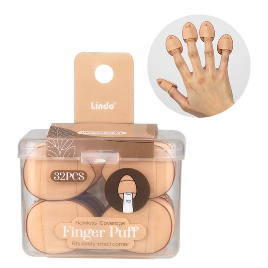 Flawless Coverage Finger Makeup Puff - Esponjas de Maquillaje Mini