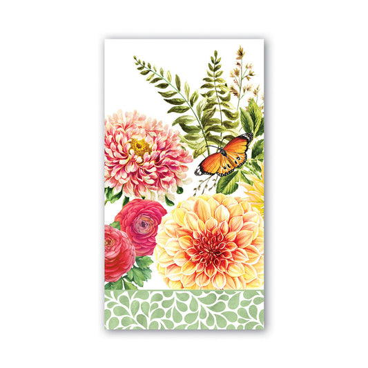 MDW Dahlias Hostess Napkin