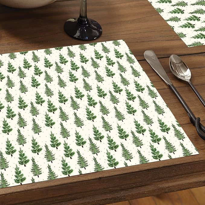 Christmas Trees Placemats - Manteles Individuales
