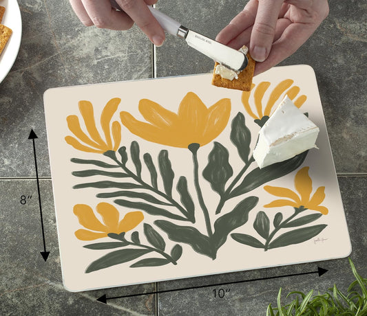Yellow Petals Cutting Board - Tabla de Cortar