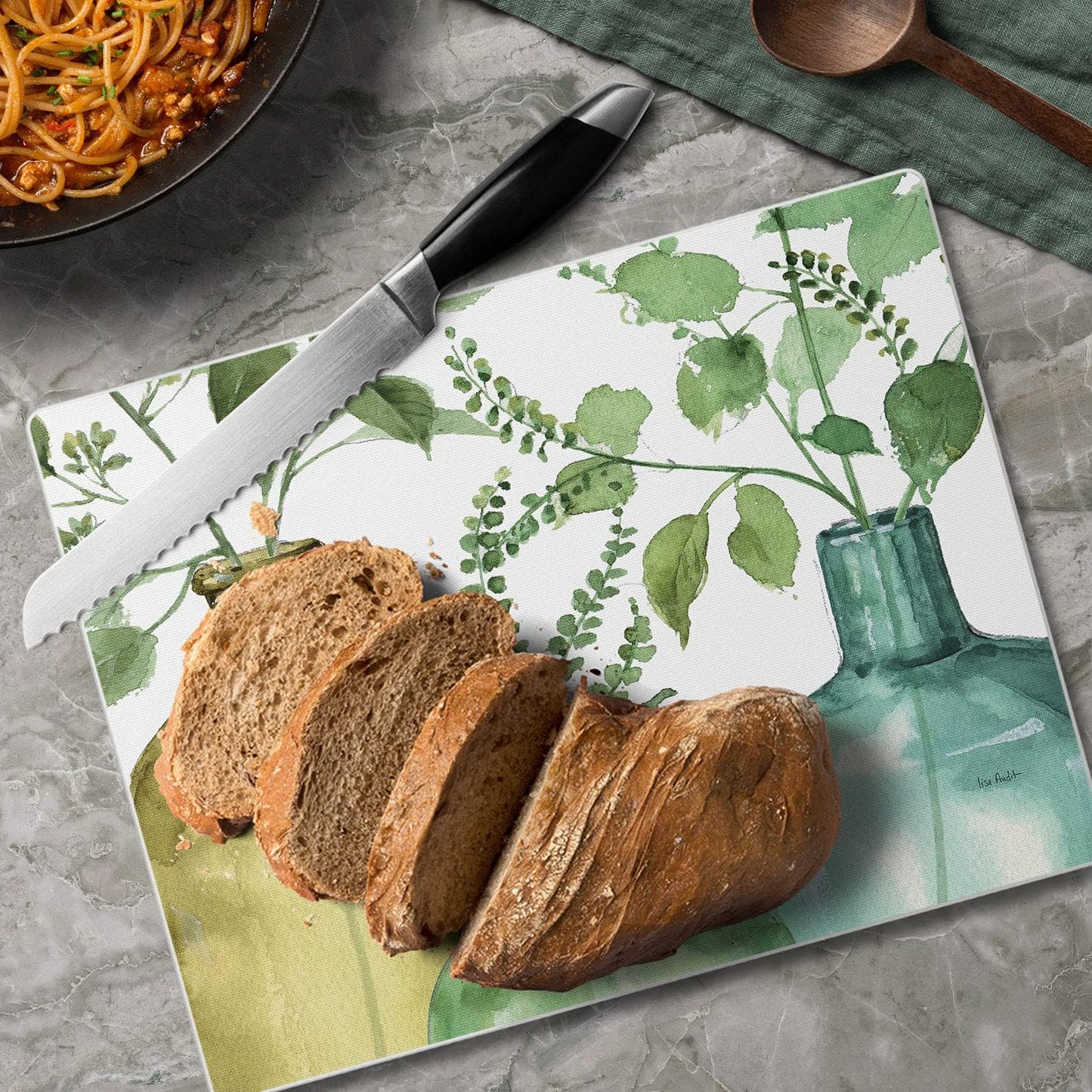 Greenery Cutting Board - Tabla de Cortar