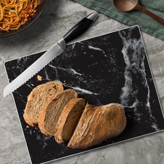 Black Marble Design Cutting Board - Tabla de Cortar