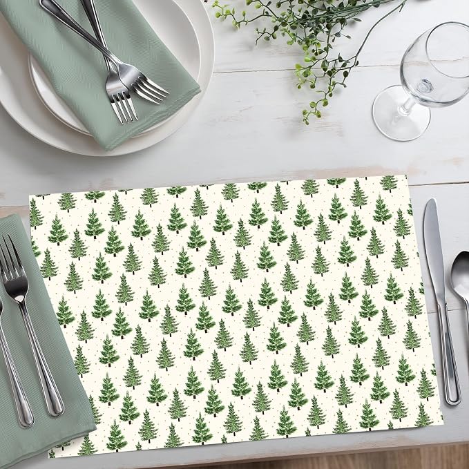 Christmas Trees Placemats - Manteles Individuales