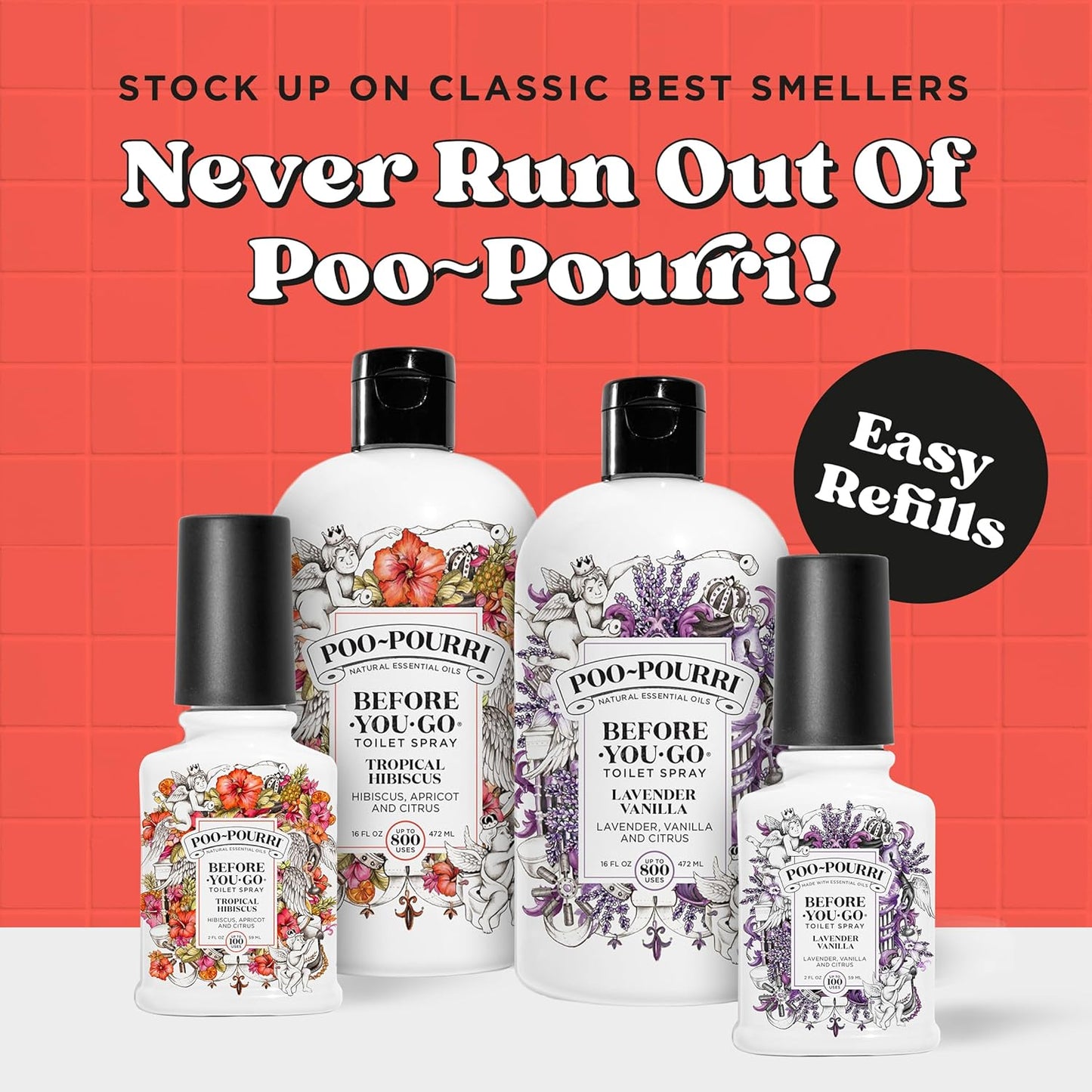 Poo Evd 16.0oz Tropical Hibiscu