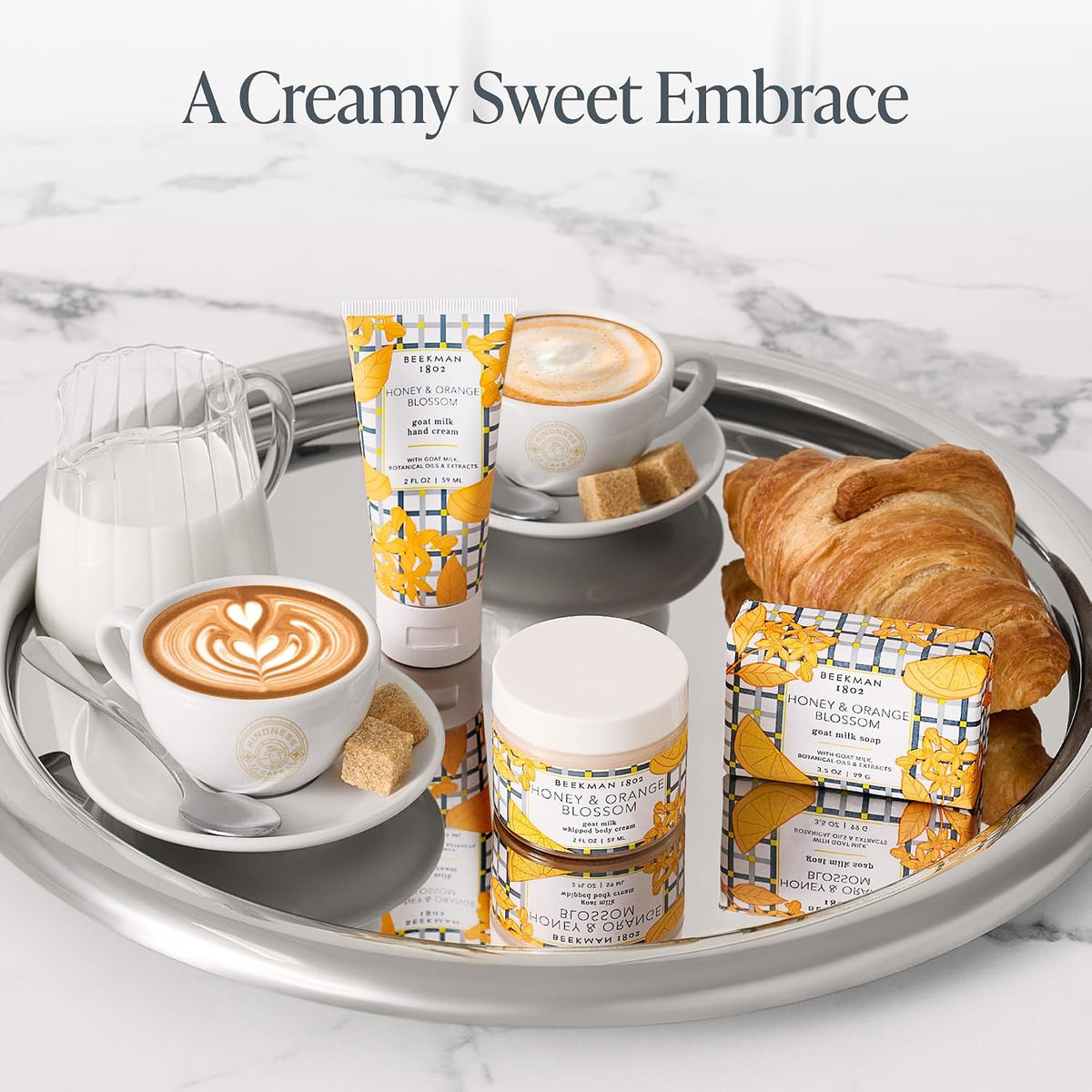 Honey & Orange Blossom Kindness Cafe Bodycare Trio