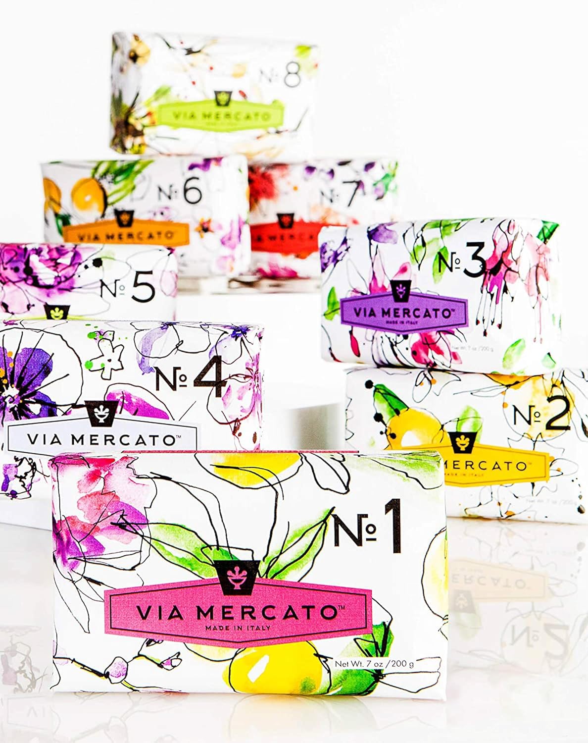 Via Mercato Soap Bar No. 1 - Bergamot, Patchouli & Rosewood - Jabón en Barra