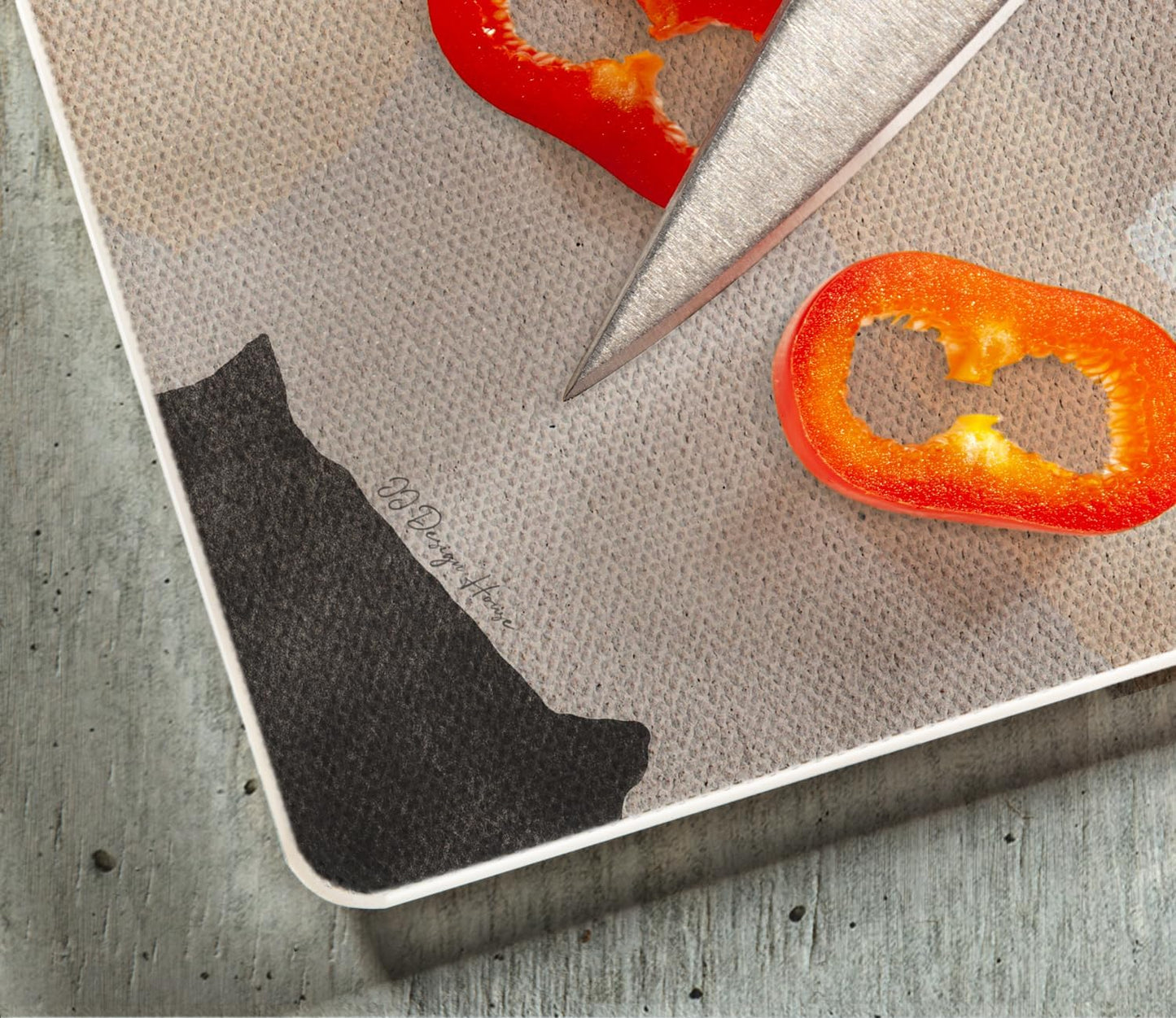 Mocha Abstract Cutting Board - Tabla de Cortar