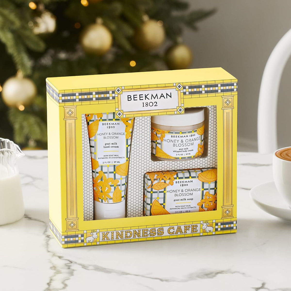Honey & Orange Blossom Kindness Cafe Bodycare Trio