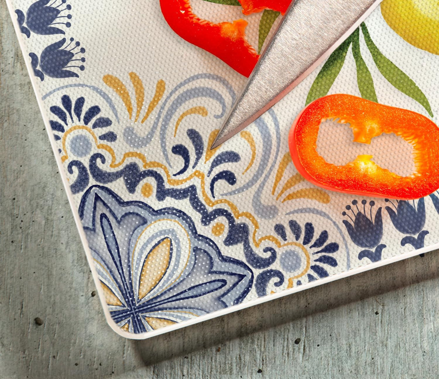 Mediterranean Citrus Cutting Board - Tabla de Cortar