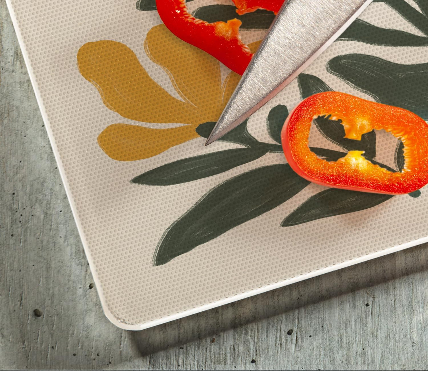 Yellow Petals Cutting Board - Tabla de Cortar