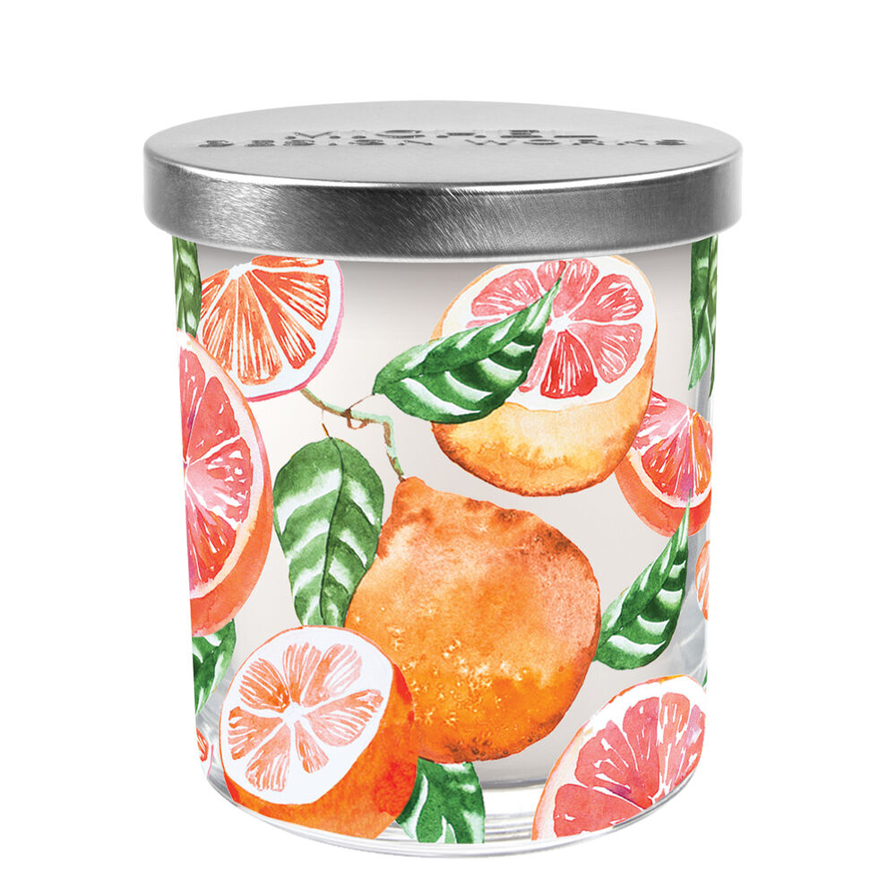 MDW PINK GRAPEFRUIT CANDLE JAR