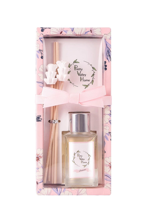 Diffuser With Mini Ceramic Flower Jasmine 30ML