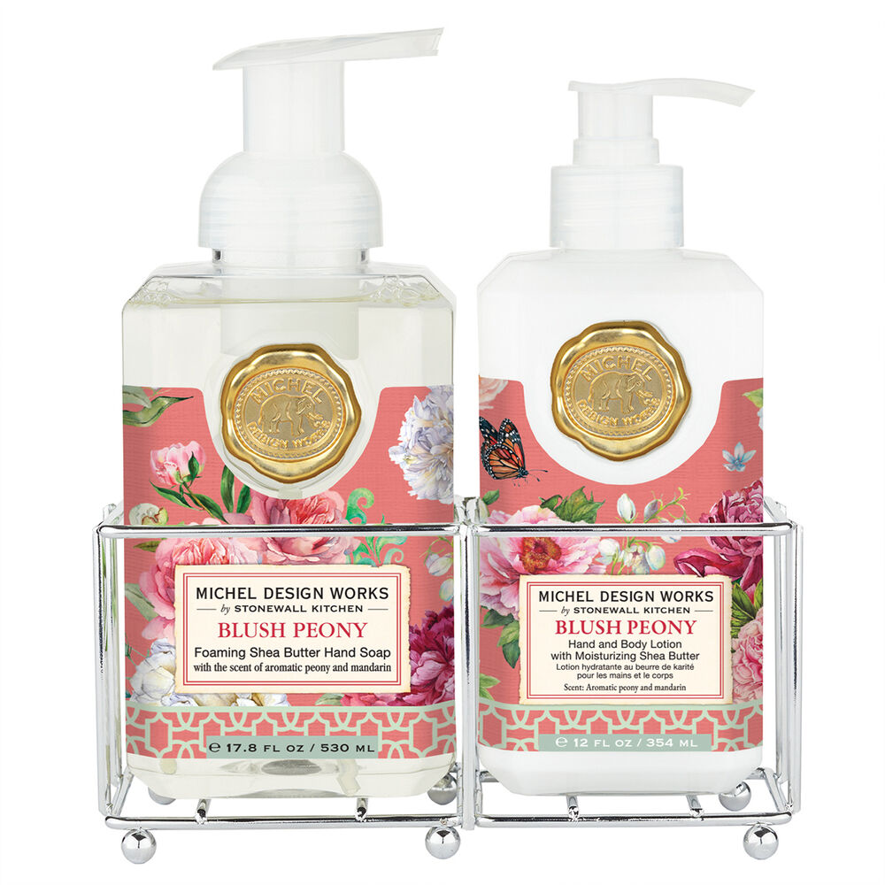 Blush Peony Hand Care Caddy