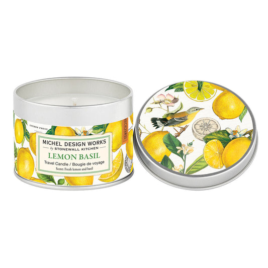 MDW Lemon Basil Travel Candle