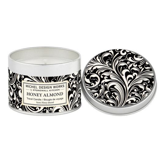 MDW Honey Almond Travel Candle