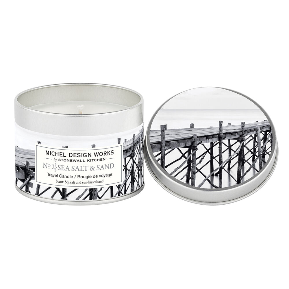 Sea Salt & Sand Travel Candle