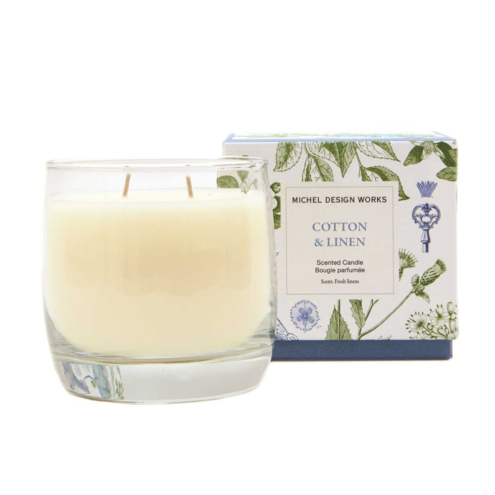 MDW Cotton & Linen Vigne Candle - Vela