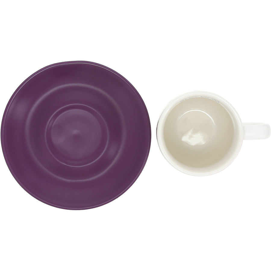 BEST MOM-2.5 OZ ESPRESSO CUP AND SAUCER - Taza