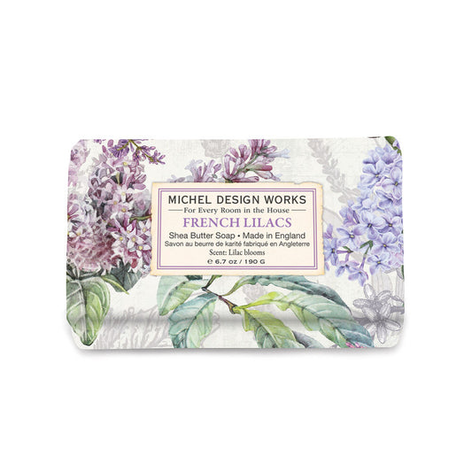 French Lilacs Medium Bath Soap Bar