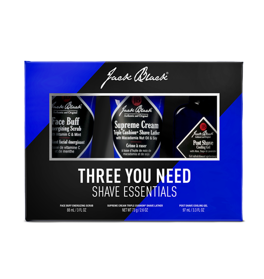 Three You Need Shave Essentials