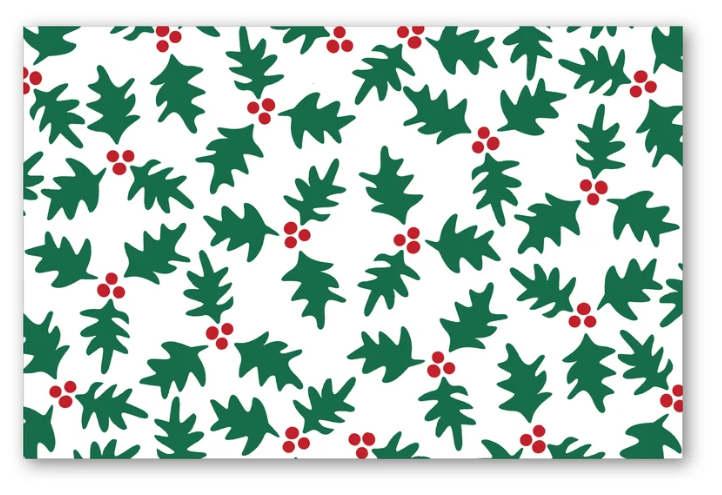 Placemat - Scattered Holly Forest & Red - Manteles Individuales