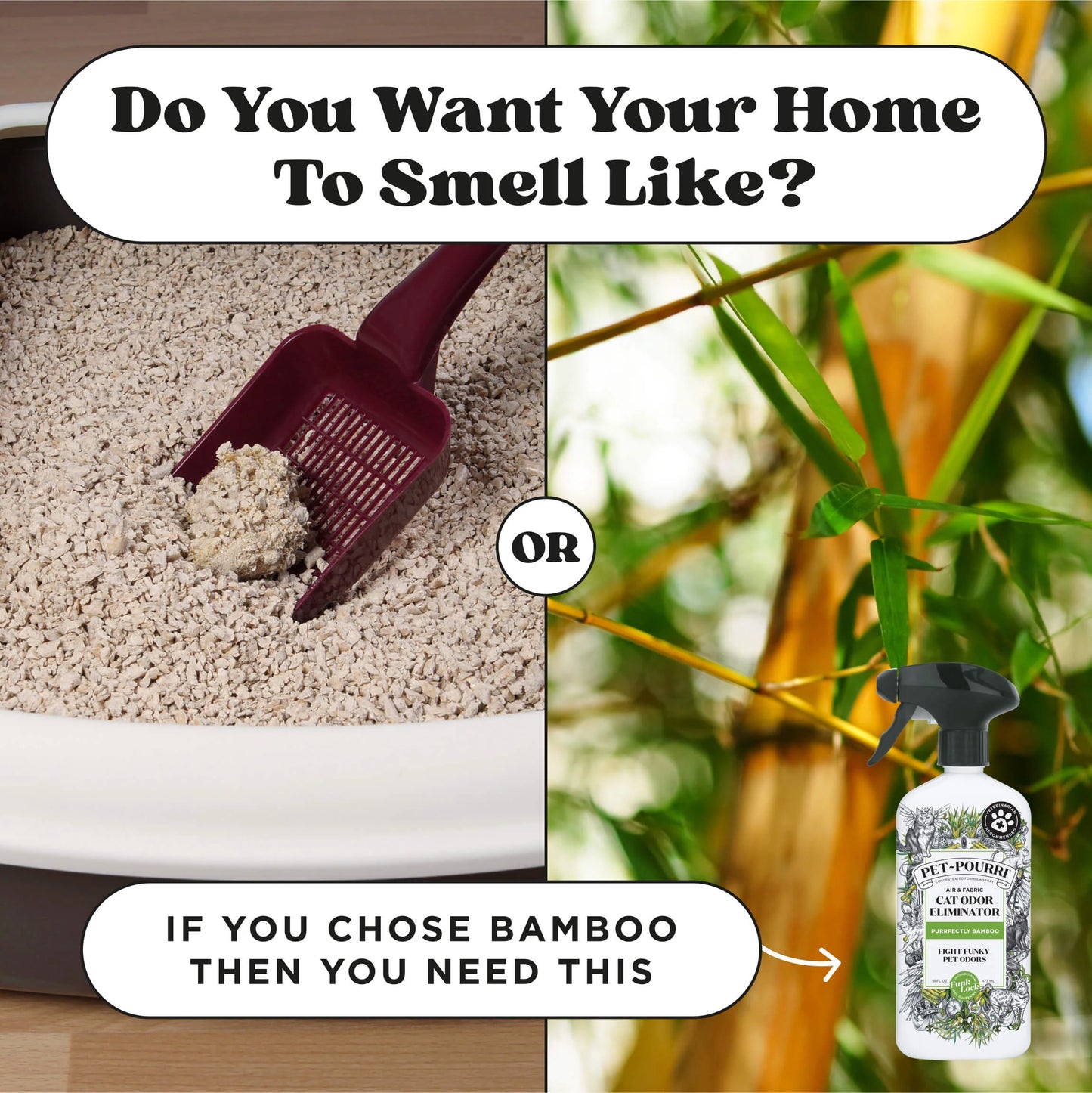 Purrfectly Bamboo bamboo + jasmine + pear 16 oz.