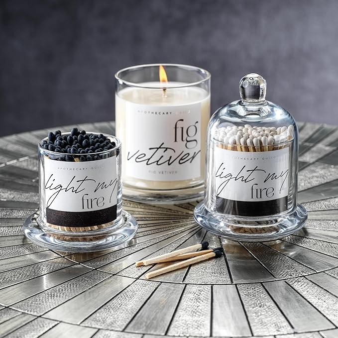 Marbella Light My Fire Matches Black- Fósforos