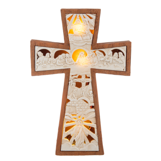 Light Up Cross the Passion Story - Cruz Iluminada Última Cena