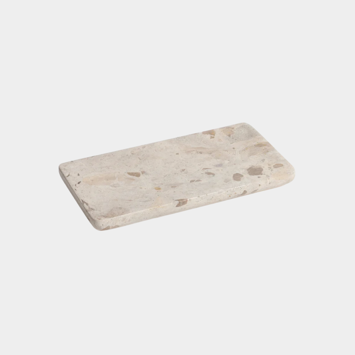 Crema Fossil Marble Vanity Tray - Bandeja