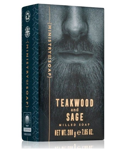 Teakwood & Sage - soap 200g