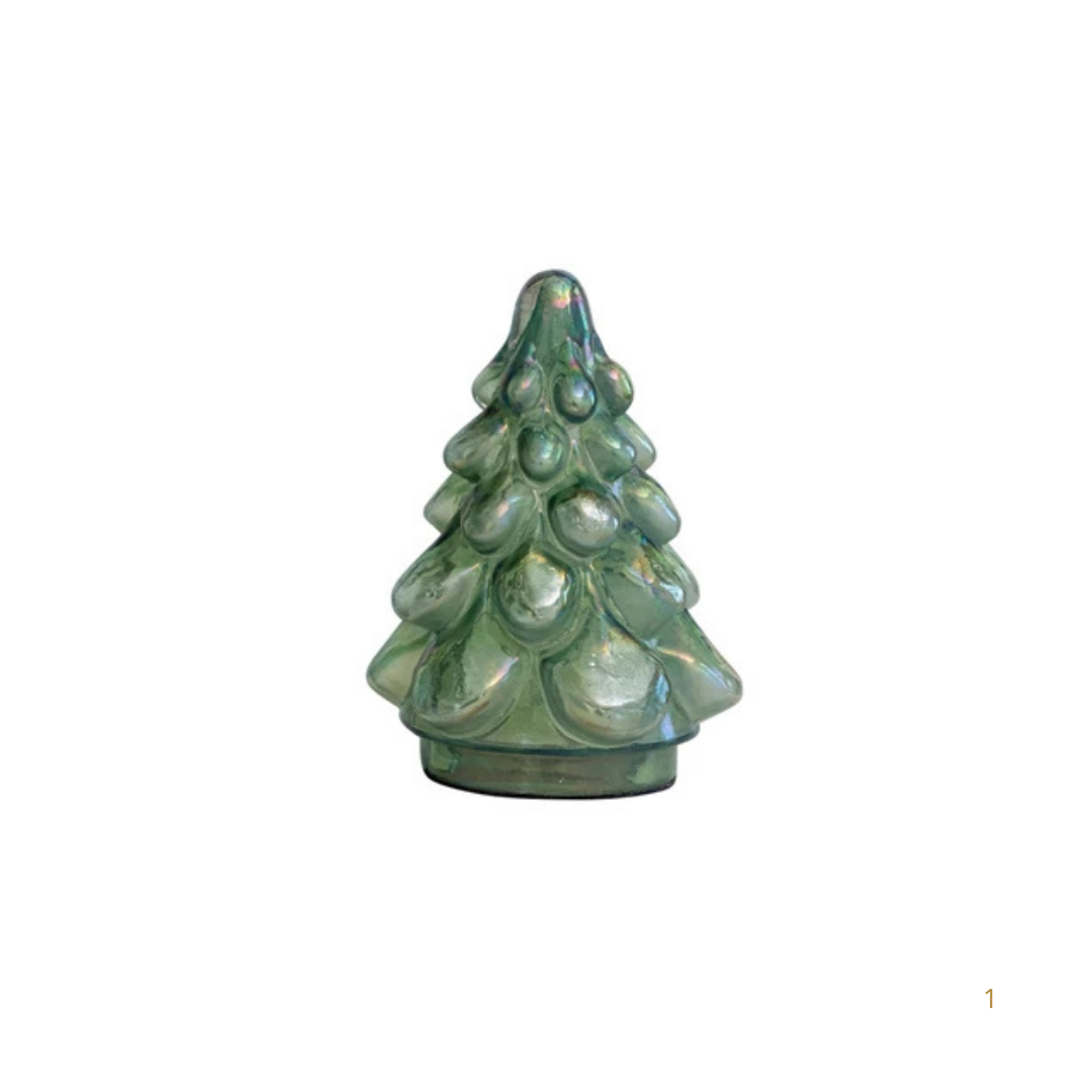 Embossed Glass Tree 2 Styles