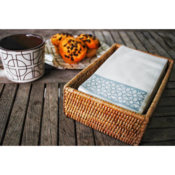 Guest Towel - Rectangular Napkin Holder - Servilletero