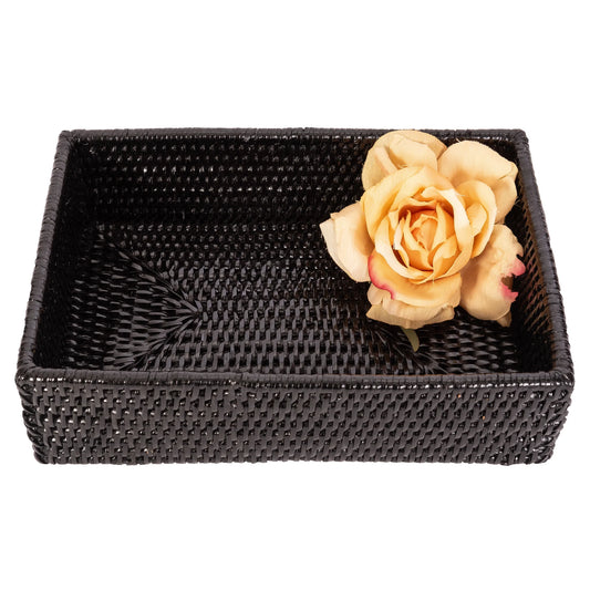 Servilletero rectangular - Black Tudor