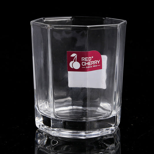 Red Cherry 8607 Glass Drinking Cup  VASO 8607